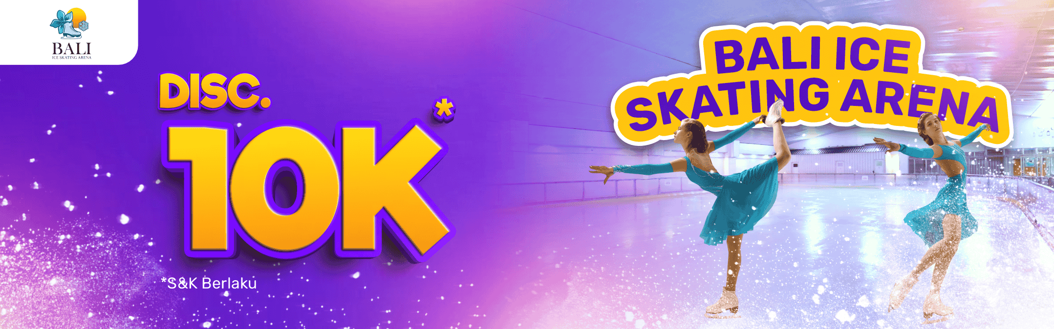 Bali Ice Skating Arena diskon 10K di Easyticket!